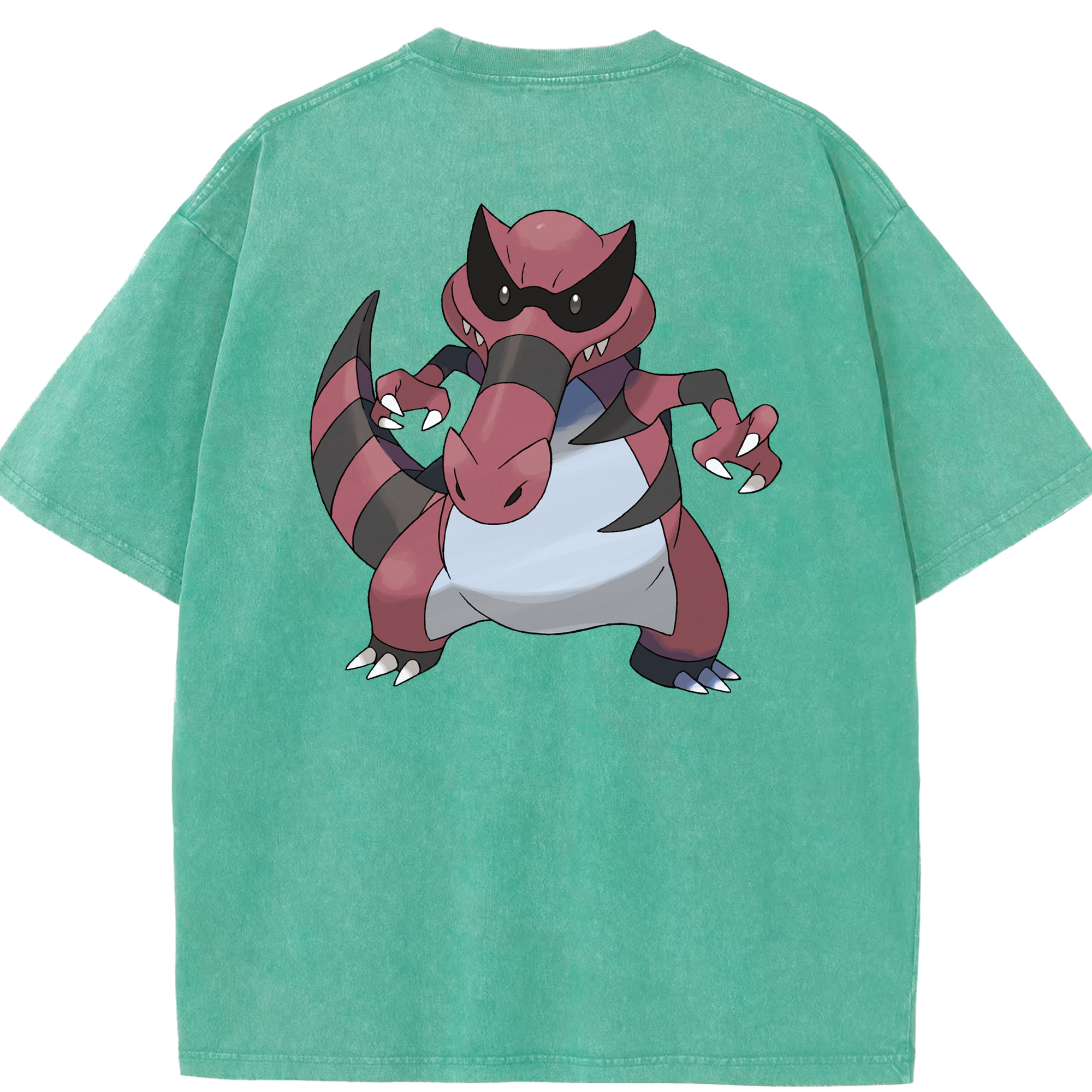 （画像用） ポケットモンスター Pokémon 綿100% ヴィンテージ風 半袖Tシャツ（背面プリント）